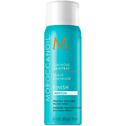 Лак для сияния волос Moroccanоil Luminous Hairspray Medium Finish средней фиксации 75 мл slide 1