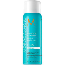 Лак для сияния волос Moroccanоil Luminous Hairspray Medium Finish средней фиксации 75 мл mini slide 1