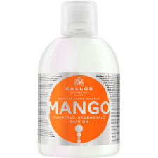 Шампунь Kallos Cosmetics KJMN Mango Відновлювальний з олією манго 1 л mini slide 1
