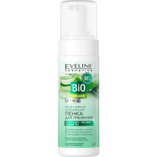 Мицеллярная пенка для умывания Eveline Cosmetics Bio Organic Zinc Cleansing Foam 150 мл mini slide 1