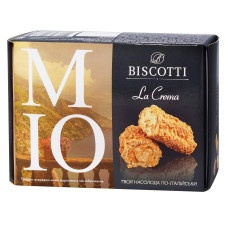 Тістечко заварне M-io La Crema Familitto Biscotti 190г mini slide 1