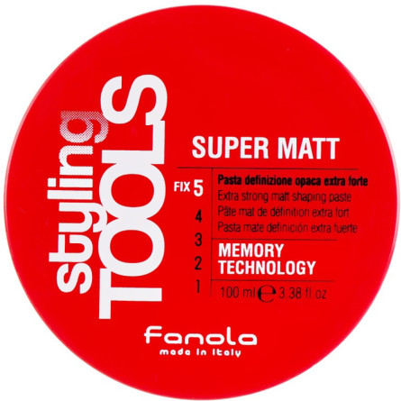 Матова паста Fanola Tools Super Matt Paste Екстрасильної фіксації 100 мл