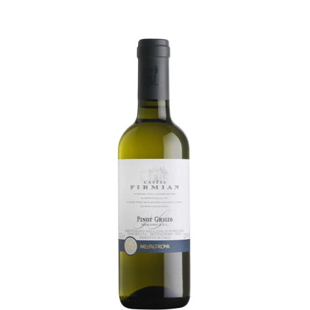 Вино Кастель Фірміан, Піно Гріджіо / Castel Firmian, Pinot Grigio, Mezzacorona, біле сухе 0.375л