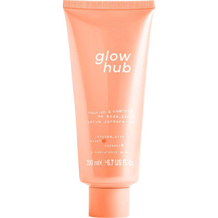 Питательная и увлажняющая сыворотка для тела Glow Hub Nourish & Hydrate HA Body Serum 200 мл