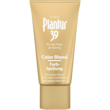 Тонувальний ополіскувач Plantur 39 Color Blond проти випадіння для натурального та фарбованого світлого волосся 150 мл mini slide 1