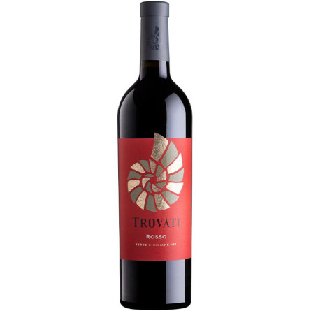 Вино Троваті, Россо / Trovati, Rosso, Mezzacorona, червоне напівсухе 0.75л