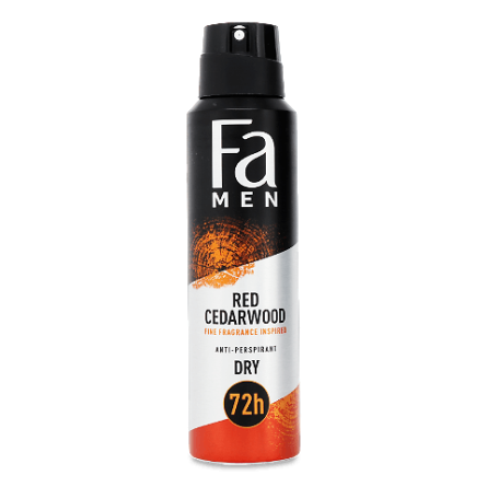 Дезодорант-спрей Fa Men Red Cedarwood Dry