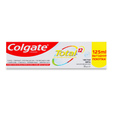 Паста зубна Colgate Total 12 «Чиста м'ята» mini slide 1