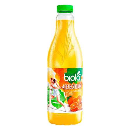 Нектар Biola апельсиновый 1,5л slide 1