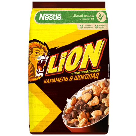 Сніданок сухий Lion Карамель та шоколад 210г