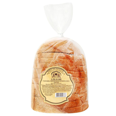 Хліб Формула Смаку Білий пшеничний нарізаний 350г