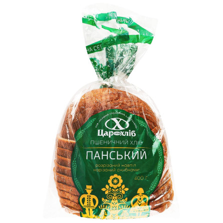 Хлеб Царь Хлеб Панский пшеничный нарезной 400г