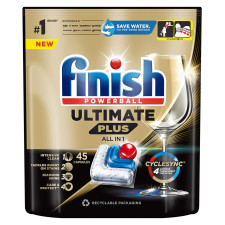 Таблетки для посудомойной машины Finish Ultimate Plus All in 1 45шт mini slide 1