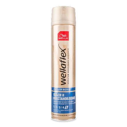 Лак для волосся Wellaflex «Об'єм і відновлення»