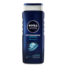 Гель для душу Nivea Men «Екстремальна свіжість» 2 в 1 mini slide 1