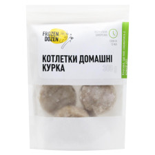 Котлетки Frozen Dozen Домашні курка 300г mini slide 1