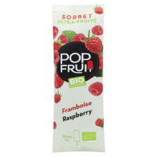 Сорбет Pop Fruit з малиною органічний 80г mini slide 1