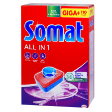 Таблетки для ПММ Somat Все в 1 110шт mini slide 1