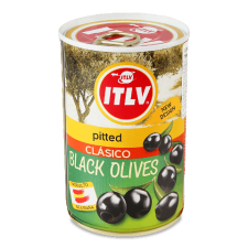 Оливки ITLV Clasico чорні без кісточки mini slide 1