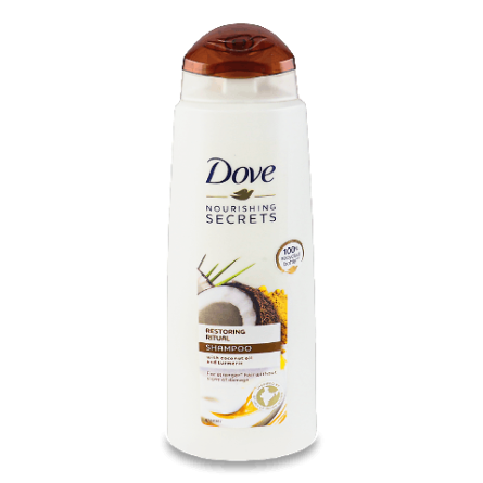 Шампунь Dove NourSecret відновлювальний куркума-кокосова олія