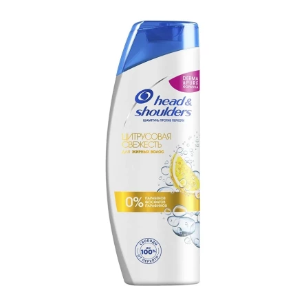 Шампунь 400 мл HeadShoulders Цитрусова свіжість для жирного волосся проти лупи