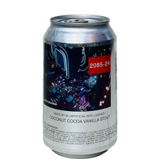 Пиво 2085 Стаут, Коконат-Какао-Ванілла / 2085 Stout, Сoconut-Cocoa-Vanilla, ж/б, 5.5%, 0.33л mini slide 1