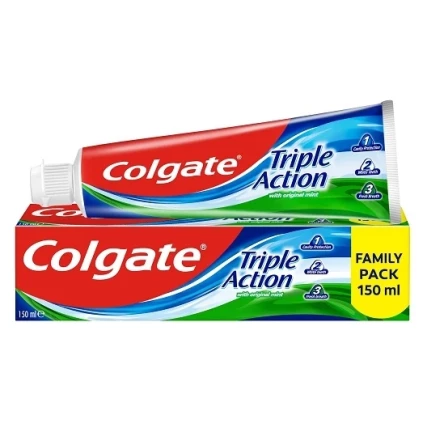 Паста зубна 150 мл Colgate Triple Action Потрійна дія slide 1