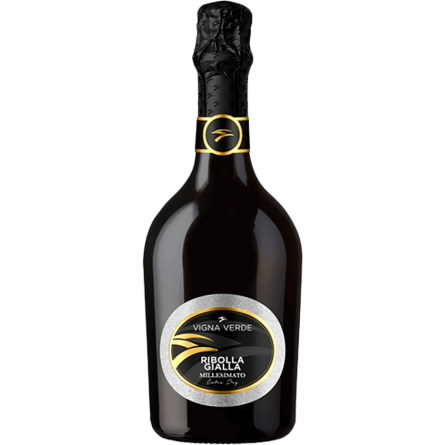 Вино игристое Vigna Verde RIBOLLA GIALLA белое экстра сухое 11,5 % 0,75л