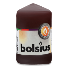 Свічка Bolsius циліндрична темно-бордова 80/50 мм mini slide 1