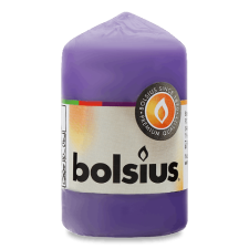Свічка Bolsius циліндрична ультрафіолетова 80/50 мм mini slide 1