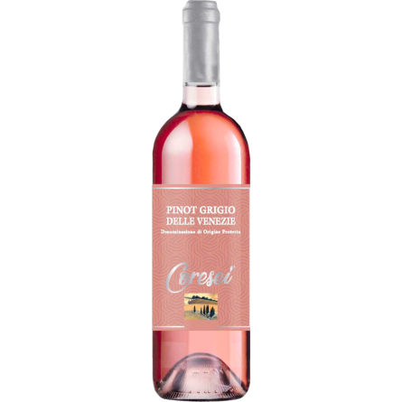 Вино Coresei Pinot Grigio delle Venezie DOP розовое сухое 12% 0,75л slide 1