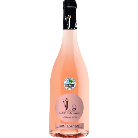 Вино Jardin de Goganes Rose d`Anjou рожеве напівсухе 0,75л slide 1