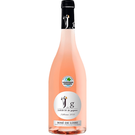 Вино Jardin de Goganes Rose de Loire рожеве сухе 0,75л slide 1