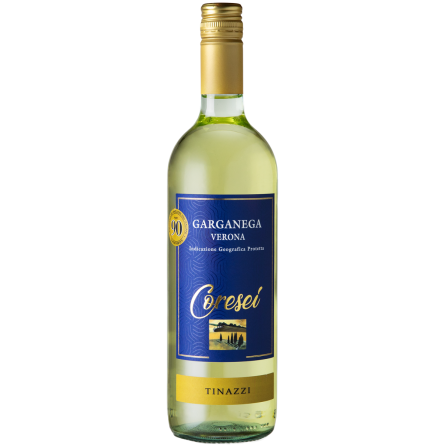 Вино Coresei Garganega IGP белое сухое 12% 0,75л