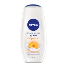 Гель-догляд для душу 250 мл Nivea Крем Абрикос з абрикосовою олією і фруктовим ароматом mini slide 1