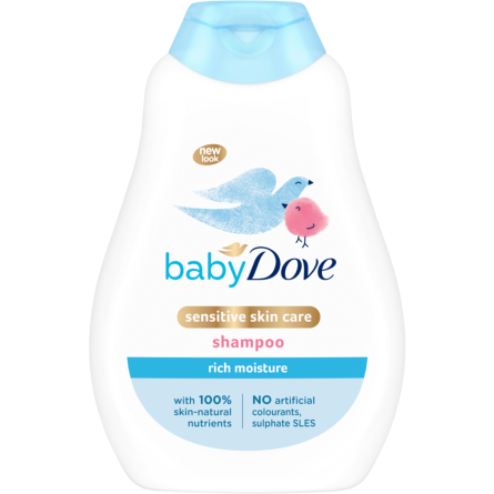 Шампунь Dove Baby rich moisture Інтенсивне зволоження дитячий 400 мл slide 1