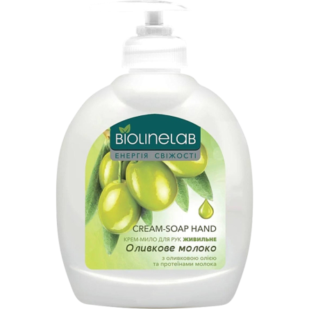 Жидкое мыло Biolinelab для рук с экстрактом оливкового молока 300 мл slide 1