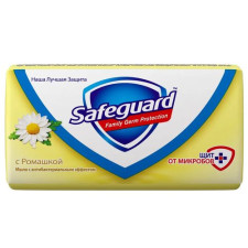 Мило Safeguard з Ромашкою антибактеріальне туалетне 90 г mini slide 1