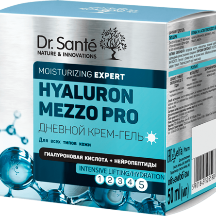 Крем-гель Dr.Sante Hyaluron Mezzo Pro дневной 50 мл