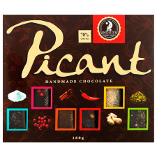 Шоколад Shoud`e Picant ручної роботи набір 70% 180г mini slide 1