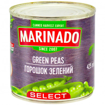 Горошок Marinado зелений 425мл