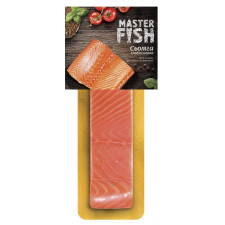 Сьомга Master Fish філе-шматок слабосолена 130г mini slide 1