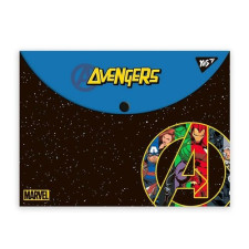 Папка-конверт Yes! Marvel Avengers А4 на кнопці mini slide 1