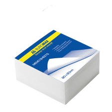 Блок паперу для нотаток Buromax 80x80x50 мм mini slide 1