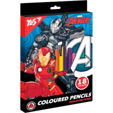 Олівці кольорові YES 18 кол. Marvel.Avengers mini slide 1