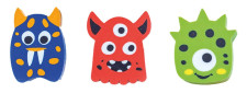Ластик Funny Monsters mini slide 1
