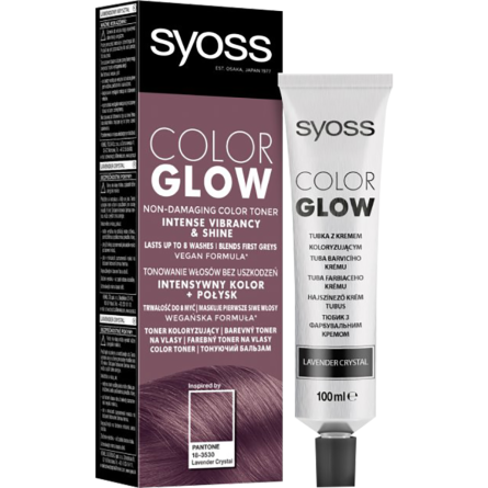 Тонувальний бальзам SYOSS Color Glow для волосся без аміаку Пелюстки Лаванди 100 мл