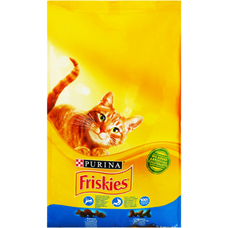 Корм для котів Friskies сухий з лососем і овочами 1.5 кг