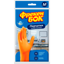 Рукавички Фрекен Бок латексні господарчі М mini slide 1