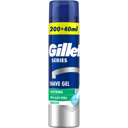 Гель для бритья Gillette Series Soothing успокаивающий 240мл